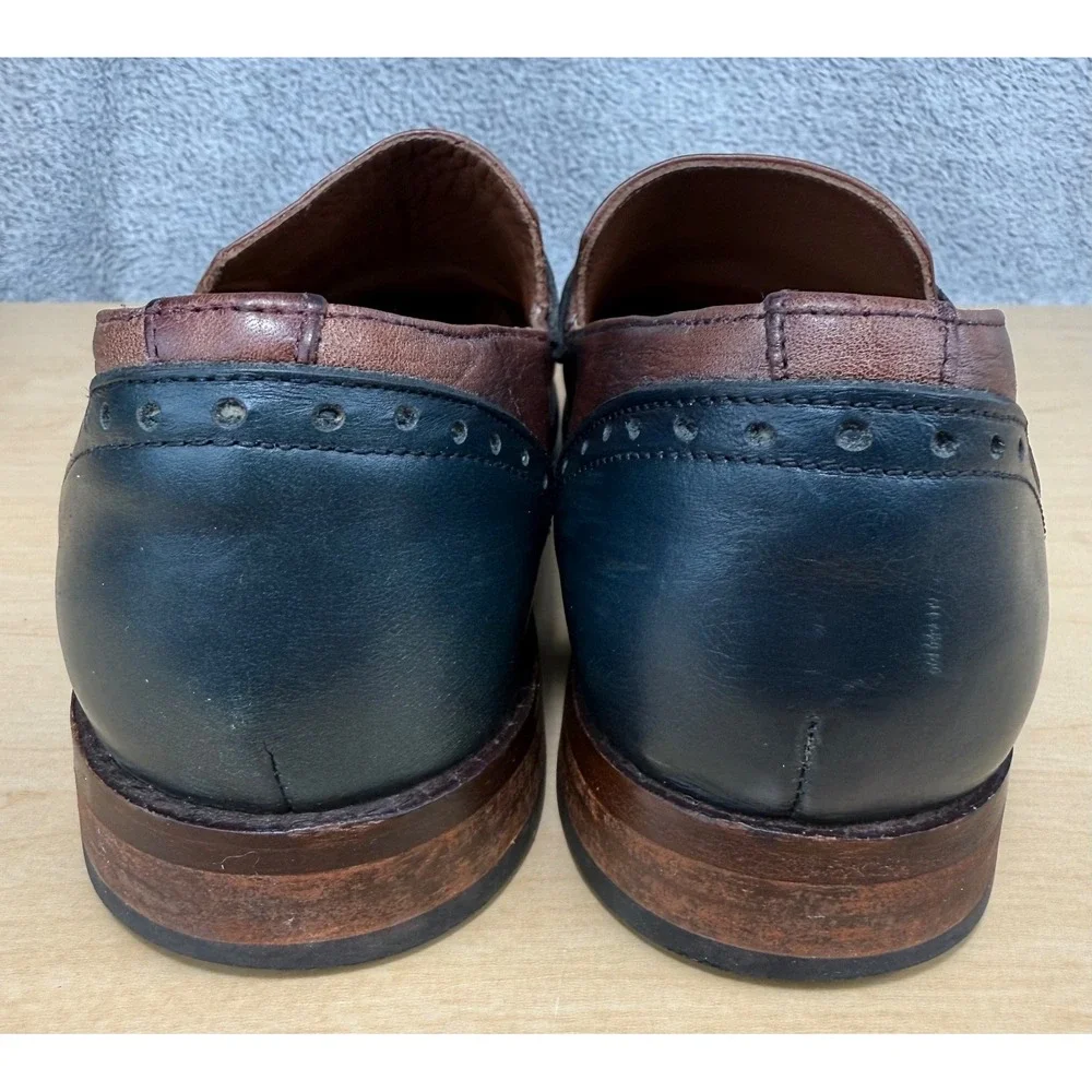 Esquivel Leather Penny Loafer Dress Shoes Men's 41 US 7.5-8 Hand Made California